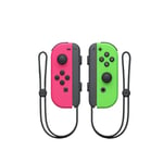 Manette De Jeu Sans Fil Pour Nintendo Switch Joy Con Controller Neon Avec Sangles Joy-Pad Neon Rose Cyan Rose Cyan