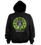 Hybris Gas Monkey Garage - Green Logo Hoodie (Black,L)