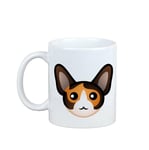 Cornish Rex - mugg med grafik och märket Art-Dog