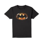 BATMAN Bat Logo Unisex T-Shirt - Black - M - Noir