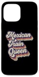 iPhone 13 Pro Max Mexican Train Queen Board Game Dominoes Lover Domino Player Case