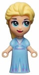 LEGO Disney Princesses Elsa with Bright Light Blue Dress Micro Doll from 43189