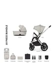 Venicci Upline 2in1 (With Maxi Cosi/Cybex Adapters) Pushchair Bundle - Moonstone, One Colour