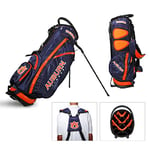 Team Golf NCAA Auburn University Tigers Fairway Golf Stand Bag, Lightweight, 14-way Top, Spring Action Stand, Insulated Cooler Pocket, Padded Strap, Umbrella Holder & Removable Rain Hood