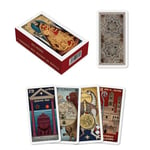 Dal - Tarot Les Triomphes du Royaume de Sicile de Paul Asaro. Jeu de Tarot Traditionnel pour Cartomancie Complet et de Haute Qualité, pour Débutants et Avancés.