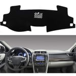 LINGJIE Respirant Tableau De Bord De Voiture Dash Couverture Mat, pour Pad Toyota Camry XV50 2012 2013 2014 2015 2016 2017, Le Tableau De Bord De Voiture Étanche À La Lumière