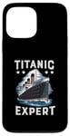 Coque pour iPhone 13 Pro Max Titanic Expert – White Starline RMS Titanic Garçons Filles