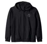 Dangerous! One-eyed creature in a suit, the monster Cyclops Zip Hoodie