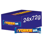 Yorkie Duo Milk Chocolate Bars, 24 x 72 g