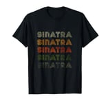 Love Heart Sinatra Tee Grunge Vintage Style Black Sinatra T-Shirt