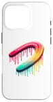 iPhone 16 Pro Dripping Paint Boomerang Thrower Boomerangs Case