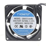 N / A Cooling Fan RONITO G8025A2BL,Server Cooler Fan RONITO G8025A2BL 220/240V 50/60Hz 0.07A, Aluminum Cooling Fan for G8025A2BL