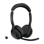 Jabra Evolve2 55 MS Stereo USB-C trådløst headset