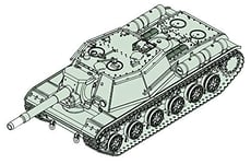 Trumpeter- Soviet SU-152 Self-propelled Heavy Howitzer-Late Kit de modélisme, 007130, Divers