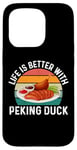 iPhone 15 Pro Funny Peking Duck Food Lover Case