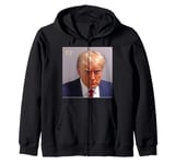 Donald Trump Mug Shot Zip Hoodie