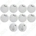 Set of 8 x KF20 Optical Smoke Alarms & 2 x Kidde KF30 Heat Alarm