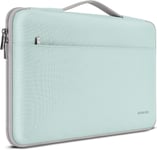 12,5 Pouces Housse pour Ordinateur Portable Sac de Transport Sac à Main pour Ordinateurs Portables 13"" MacBook Pro/13,5"" Surface Laptop 2/Huawei MateBook X Pro/ASUS ZenBook, Menthe Verte