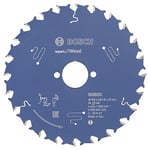 Bosch 2608644025 Circular Saw Blade, Top Precision" Exwoh 165x30mm 24, 0 V, Blue