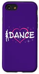 Coque pour iPhone SE (2020) / 7 / 8 Cute Dance Heart Women Girl Ballroom Lyrical Hip Hop Dancing