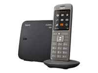 Gigaset CL660A - Téléphone sans fil - système de répondeur avec ID d'appelant - DECT\GAP - noir, anthracite