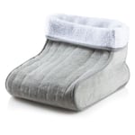 Chauffe-pieds DOMO - Chancelière - Gris - 3 niveaux de chaleur - Super doux