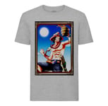 T-Shirt Homme Col Rond One Piece Manga Portgas D Ace Japon Anime