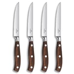 Victorinox Grand Maître Lot de 4 Couteaux à Steak, Bois d’Érable Modifié, Passe au Lave-Vaisselle