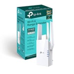 TP-Link AX3000 Dual Band Mesh Wi-Fi 6 Range Extender, Broadband/Wi-Fi Extender, Wi-Fi Booster/Hotspot with 1 Gigabit Port, 160 MHz Channels, Built-In Access Point Mode, Easy Setup, UK Plug (RE705X)