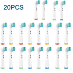 Electric Toothbrush Heads Compatible With Oral B Braun Replacement Brush Head 20