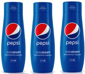 Sodastream Pepsi syrup 3x 440 ml