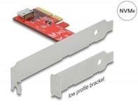 Delock PCI Express x4 Card to 1 x internal OCuLink SFF-8612 - Diskkontroller - PCIe 4.0 x4