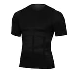 Hommes Chauds Corps Tonifiant T-Shirt Corps Shaper Posture Corrective Chemise Minceur Ceinture Ventre Ventre Graisse Brûlant Compression Corset