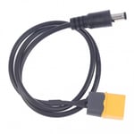 XT60 till DC5525 Adapter, XT60 Hane till 5.5x2.5mm Hane med 50cm kabel