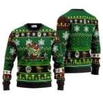 The Mandalorian And Grogu Baby Yoda Ugly Sweater 2024 Merry Christmas Men Pullover Höst Vinter Star Wars Damtröja style 2 XXL