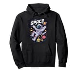 The Space Astronaut Planets Stars - Funny Astronaut Pullover Hoodie