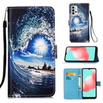 Samsung Galaxy A32 5G      Designer PU Case      SeaWave