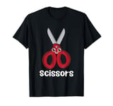 Rock Paper Scissors Game Cute Scissors Costume Kawaii T-Shirt