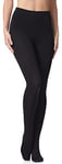 Merry Style Collant Femme Thermique Polaire Vetement Femme Hiver Épais et Chaud Élastique 2455 (Noir, EU 38/40=FR 40-42)