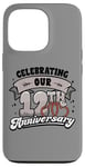 iPhone 13 Pro 12th Wedding Anniversary Celebrating 12 Years Matching Gift Case