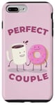 iPhone 7 Plus/8 Plus FUNNY COUPLE THE PERFECT COUPLE COFFEE AND DONUTS PERFECT Case