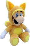 Official World of Nintendo Kitsune Fox Luigi Small Plush Cuddly Toy Brand New