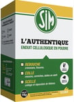 Enduit cellulosique poudre 1kg SIM L'AUTHENTIQUE reboucher coller sceller enduir