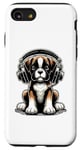 Coque pour iPhone SE (2020) / 7 / 8 Boxer Dog Casque audio pour chien Boxers