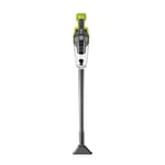 RYOBI - Aspirateur à main 18V avec tube d'extension et brosse pour sol dur - 4,24 kPa - 0,85 m3/min - collecteur 600 mL - Livré avec un suceur plat avec brosse rétractable - RHV18F-0