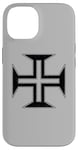 Coque pour iPhone 14 ORDRE CROIX PORTUGAIS DE CHRIST CROSS PORTUGAL