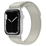 Apple Watch 38/40/41 mm käsivarsinauha Nylon Trail Loop Ljus Grå