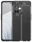 OnePlus Nord CE 3 Lite      Leather Texture Case    Black