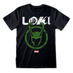 Loki Loki Season 2 - Distressed Logo T-Shirt black