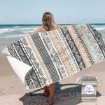 IC Strandhandduk, mikrofiberhandduk, badlakan stor 160x80cm